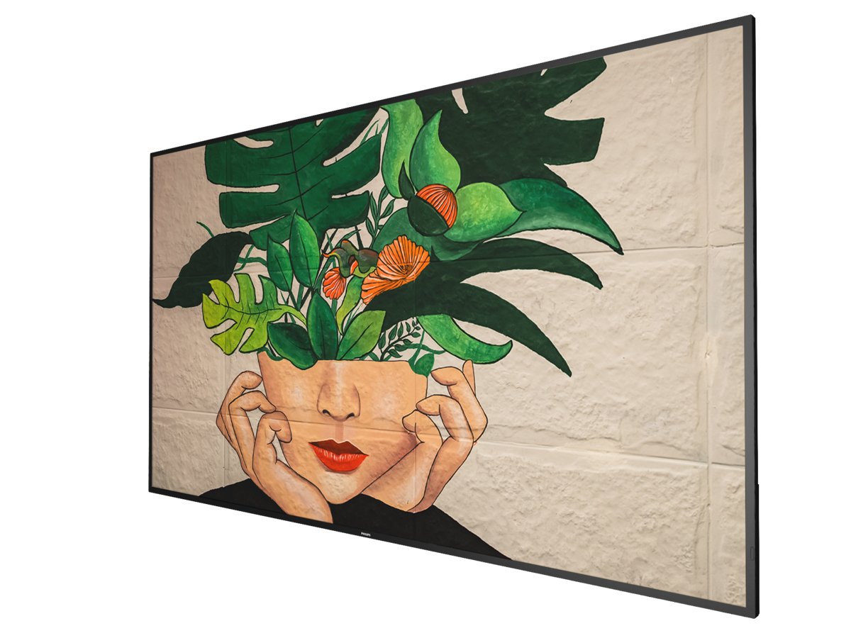 Philips 75bdl4511d/00 Pantalla De Señalización Pizarra De Caballete Digital 190,5 Cm (75") 500 Cd M² 4k Ultra Hd Negro 24/7