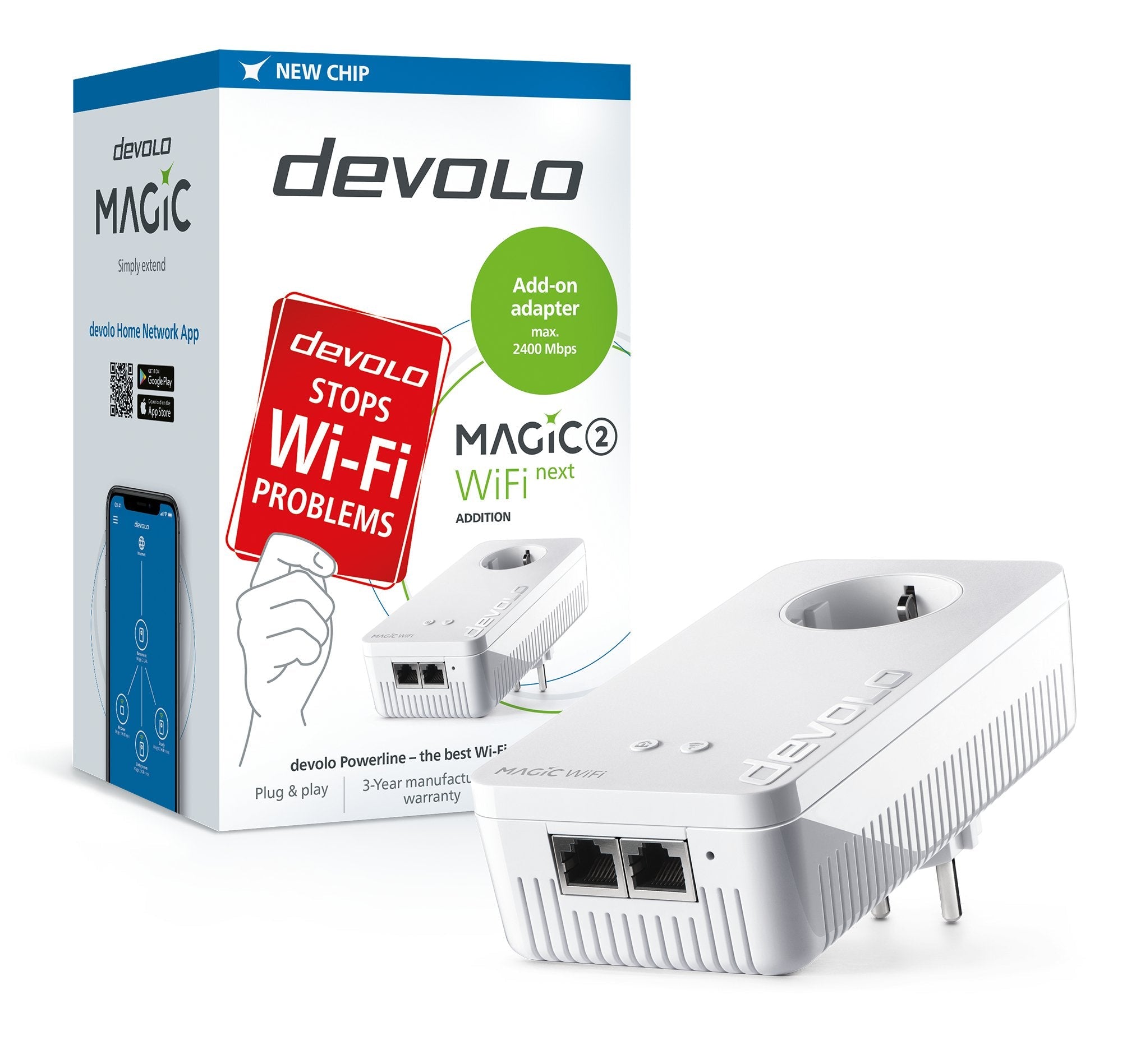 Adaptador Plc Devolo Magic 2 Wifi White