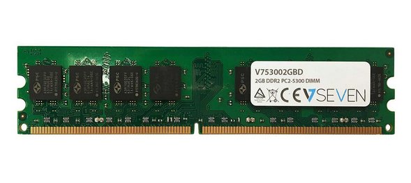 EAN 5050914959739 - V7 V753002GBD módulo de memoria 1 x 2 GB 240-pin DIMM imagen 1