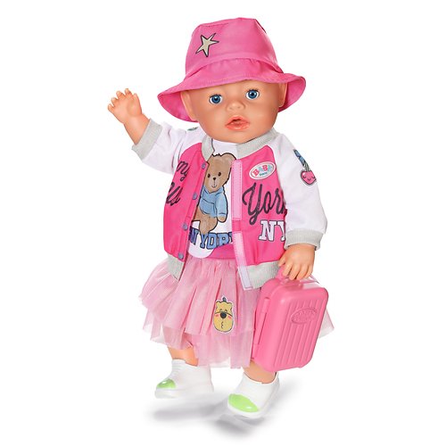 Zapf Creation Baby Born® Conjunto De Viaje Deluxe 43 Cm, Accesorios Para Muñecas 840733
