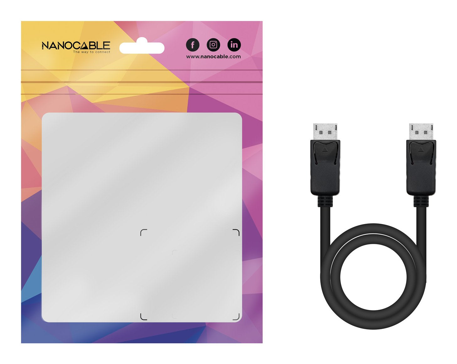 EAN 8433281015081 - Nanocable 10.15.2701 cable DisplayPort 1 m imagen 5