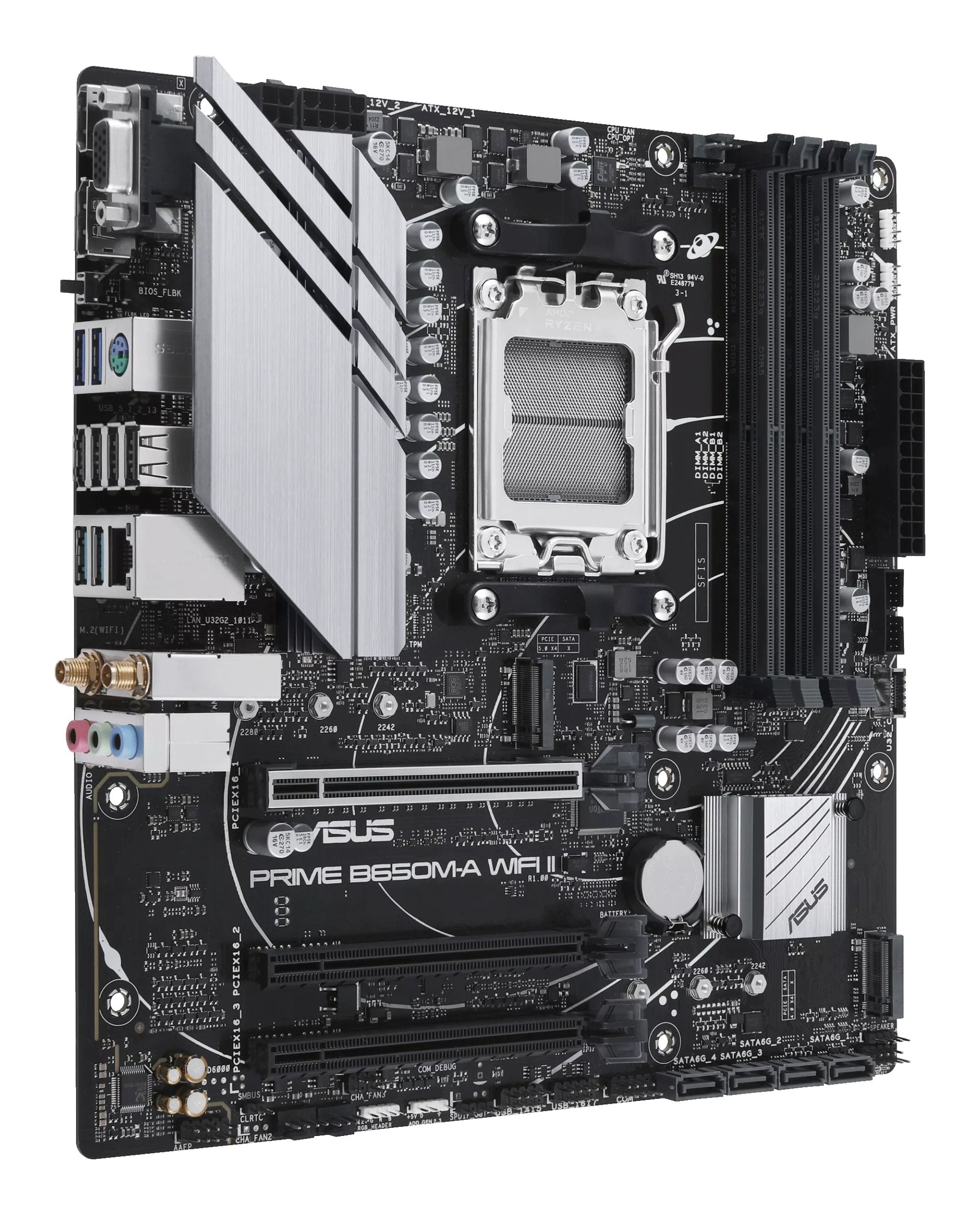 Placa Base Asus Prime B650m-A Wifi Ii Socket Am5 Micro Atx