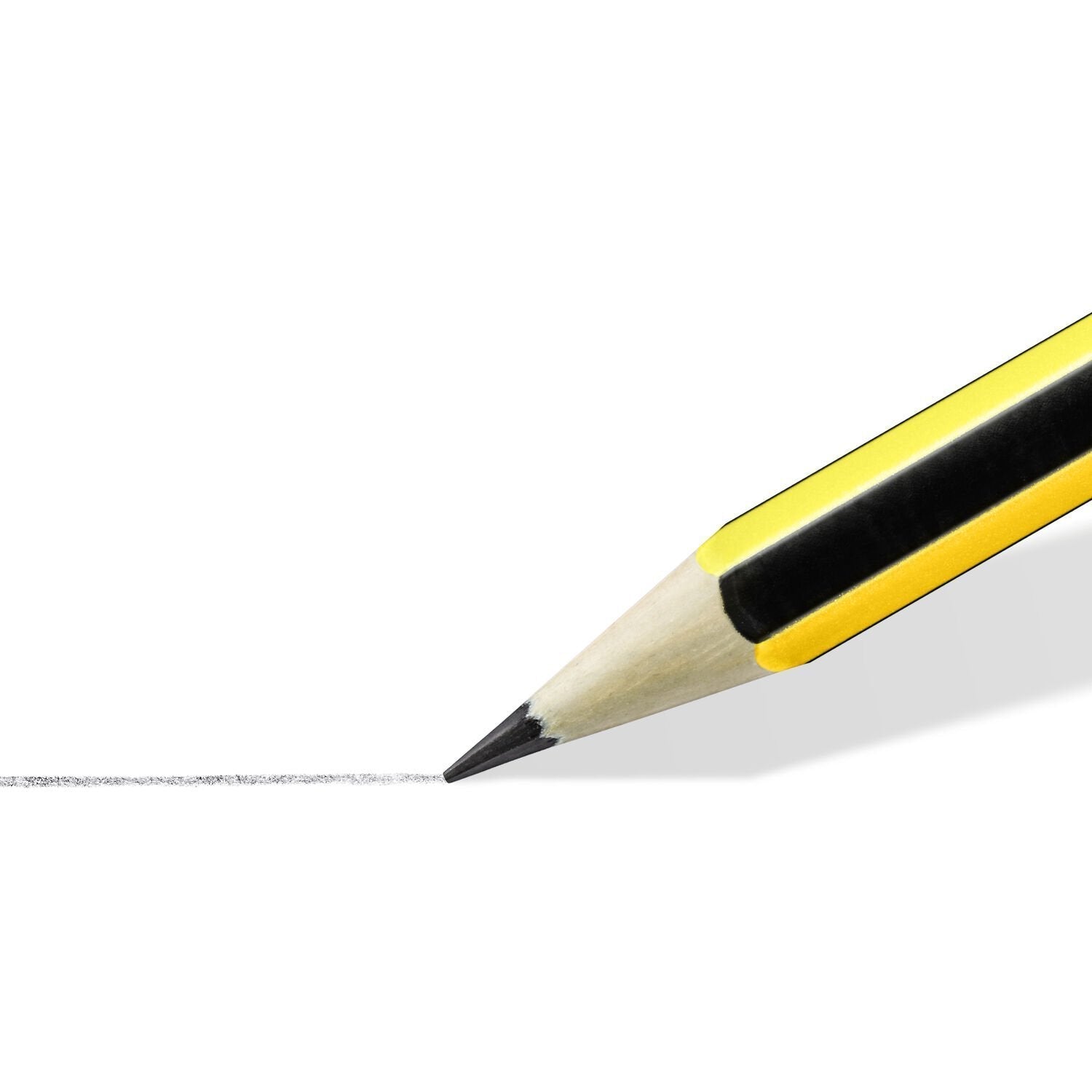 Staedtler Noris 120 Pack De 3 Lapices De Grafitito Hexagonales - Mina 2hb - Resistencia A La Rotura - Madera De Bosques Sostenibles
