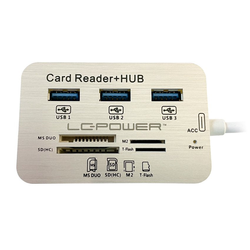EAN 4260070127793 - LC-Power LC-HUB-C-CR base para portátil y replicador de puertos USB 3.2 Gen 1 (3.1 Gen 1) Type-C imagen 2