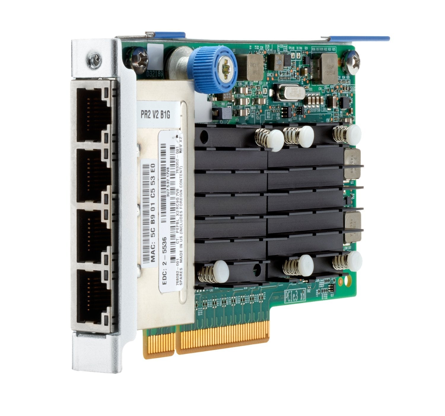 Hpe Ql41134hlcu Adaptador De Red Pcie 3.0 X8 10 Gigabit Sfp+ X 4 Para Proliant Dl325 Gen10 Dl345 Gen10 Dl360 Gen10 Dl380 Gen10 Xl220n Gen10 Xl290n Gen10