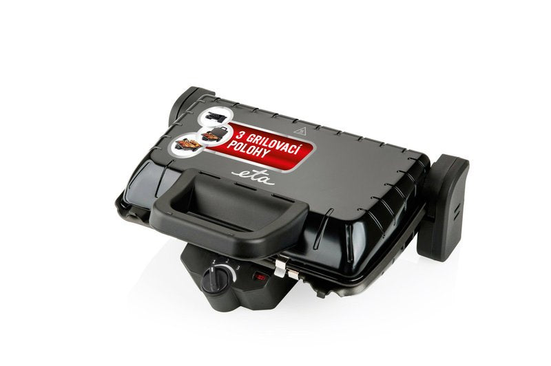 Barbacoa Eléctrica Eta415590000 Contacto, 1600 W, Negro