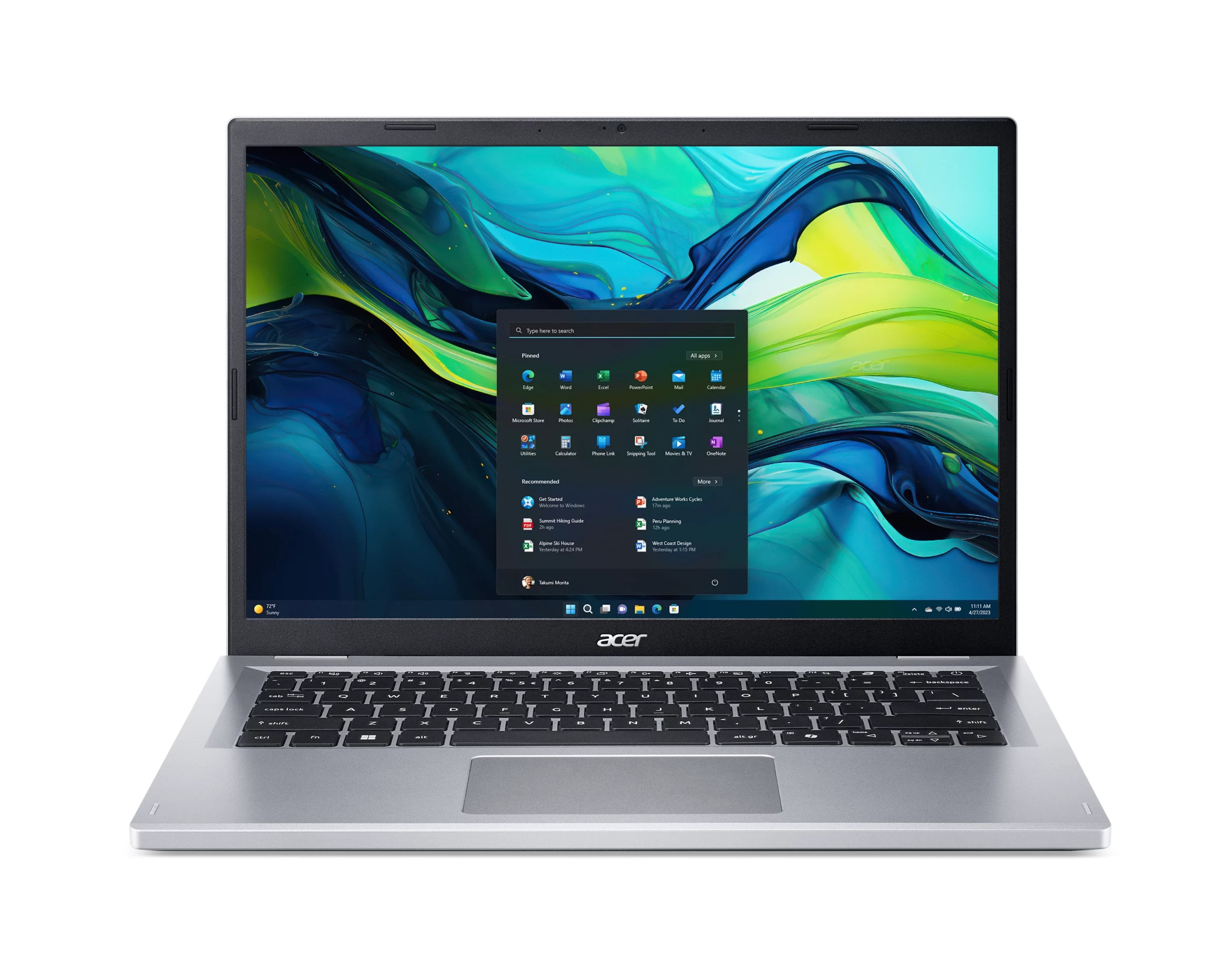EAN 4711474817099 - Acer Aspire Go 14 AG14-32P-37HM Intel Core 3 N355 Portátil 35,6 cm (14") WUXGA 8 GB DDR5-SDRAM 512 GB SSD imagen 9