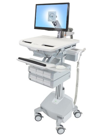 Ergotron Styleview Wagen Mit Lcd-Arm Life-Antrieb 6 Schublade Eu Sau-Eu