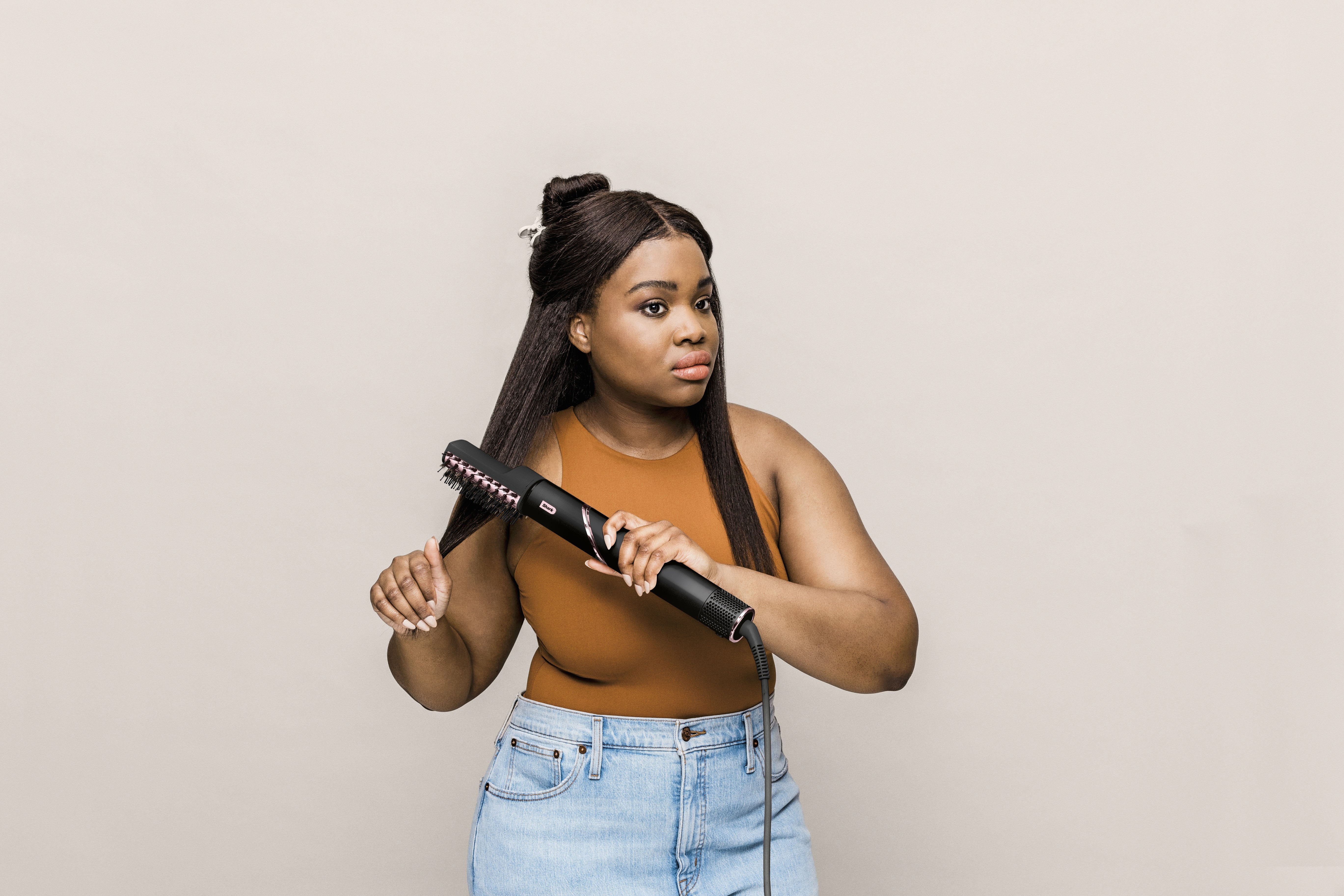 Kit De Peluquería Shark Flexstyle 5-In-1 Negro