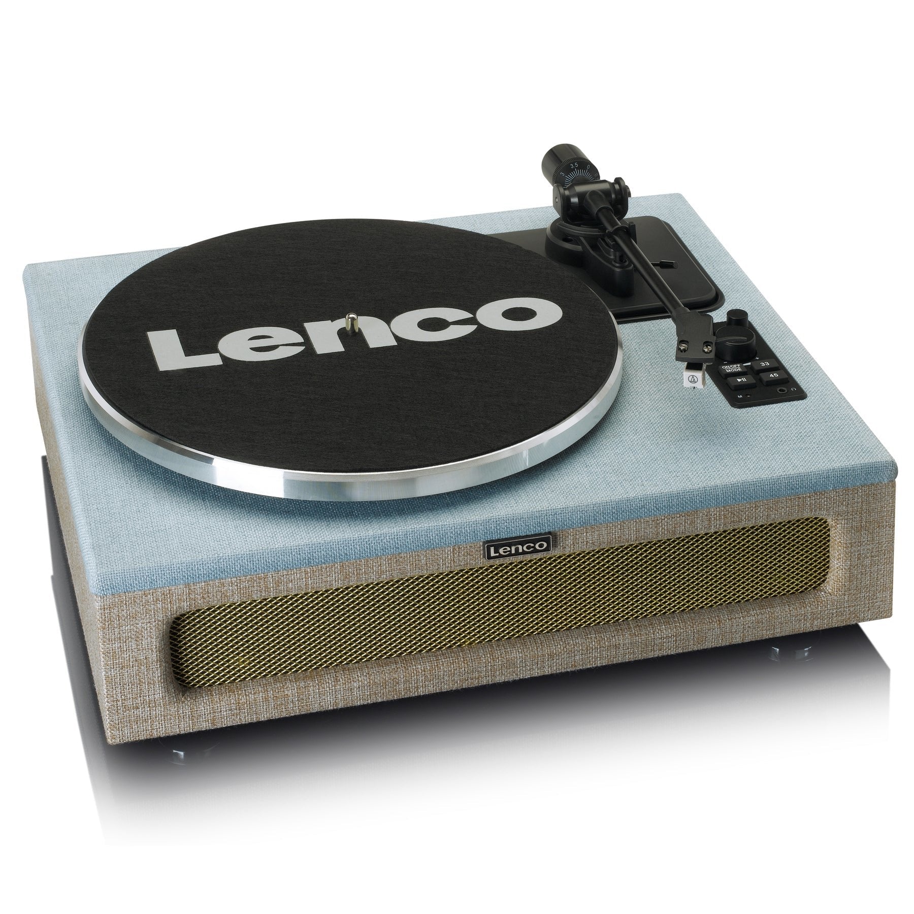 Tocadiscos Lenco Ls-440 De Tracción Por Correa Azul, Gris Pardo Automático