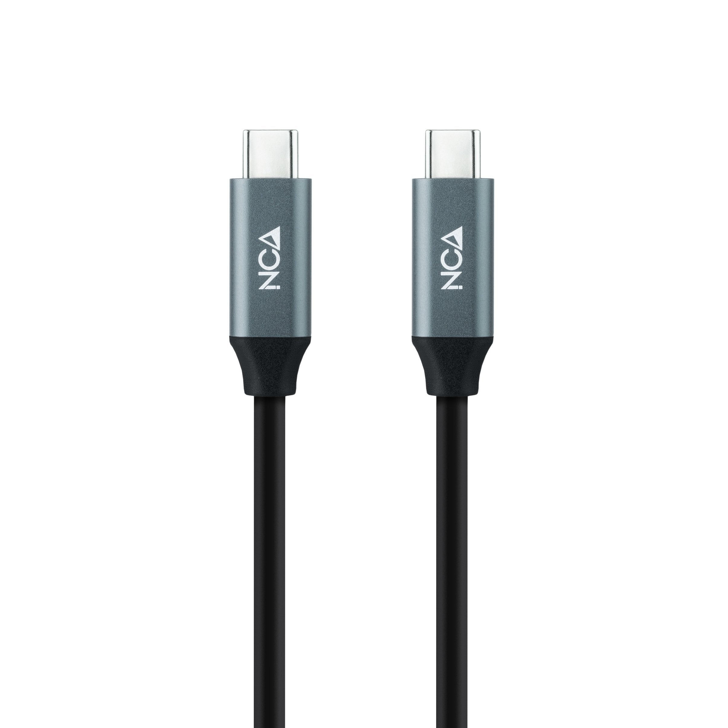 Nanocable Cable Usb 3.2 Gen2x2 100w 4k/60hz Usb-C M/M 2m - Negro