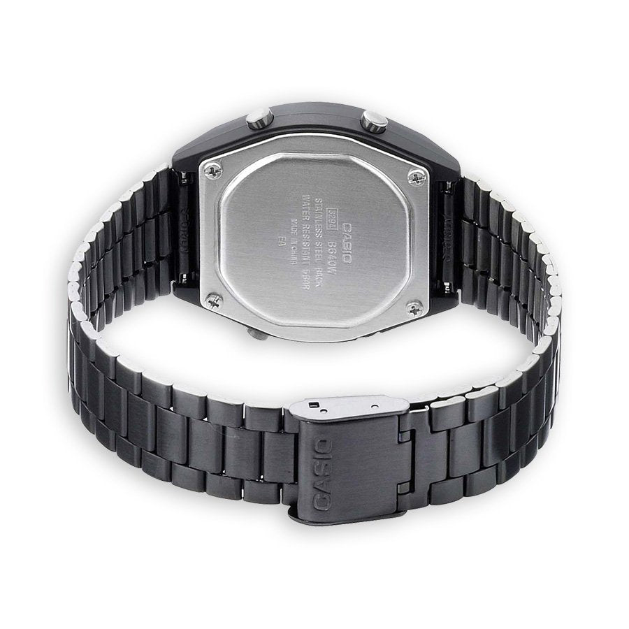 Reloj Digital Casio Vintage Edgy B640wb-1bef 39mm Negro