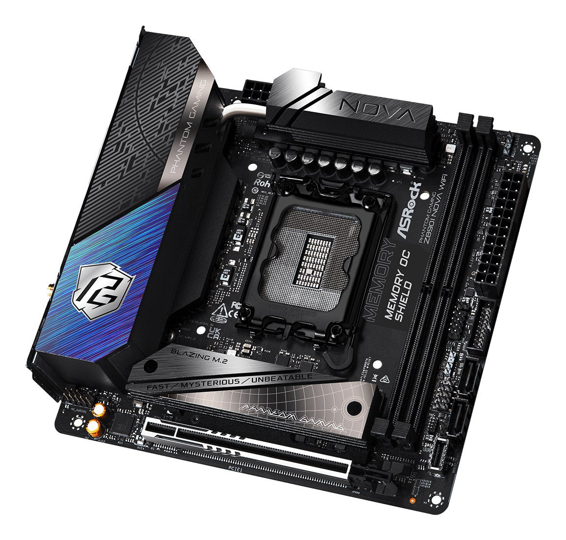 EAN 4710483949739 - Asrock Phantom Gaming Z890I Nova WiFi Intel Z890 LGA 1851 (Socket V1) mini ITX imagen 6