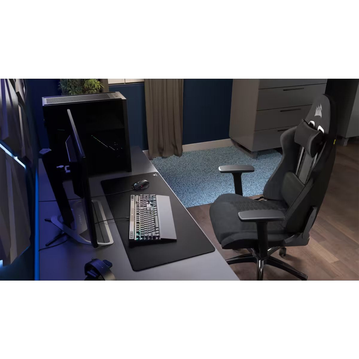 EAN 840006694915 - Corsair TC100 RELAXED Silla para videojuegos universal Asiento acolchado Negro imagen 13
