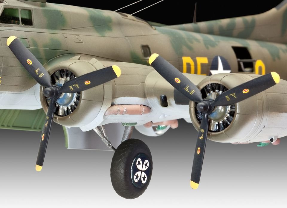EAN 4009803042794 - Revell B-17F Memphis Belle Maqueta de avión de ala fija Kit de montaje 1:72 imagen 7