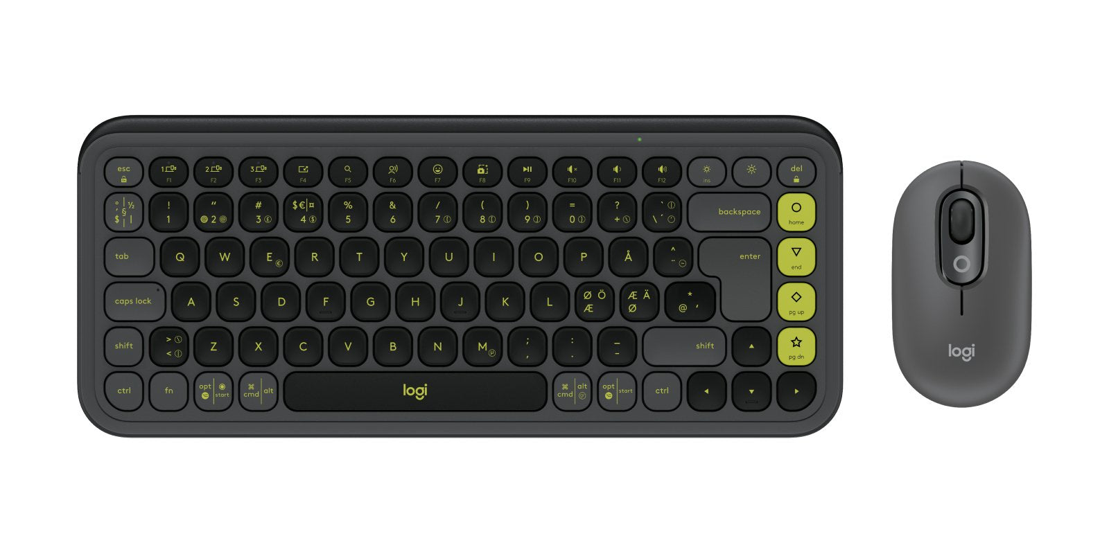 EAN 5099206127654 - Logitech 920-013266 teclado Ratón incluido Universal Bluetooth QZERTY Nórdico Grafito imagen 2
