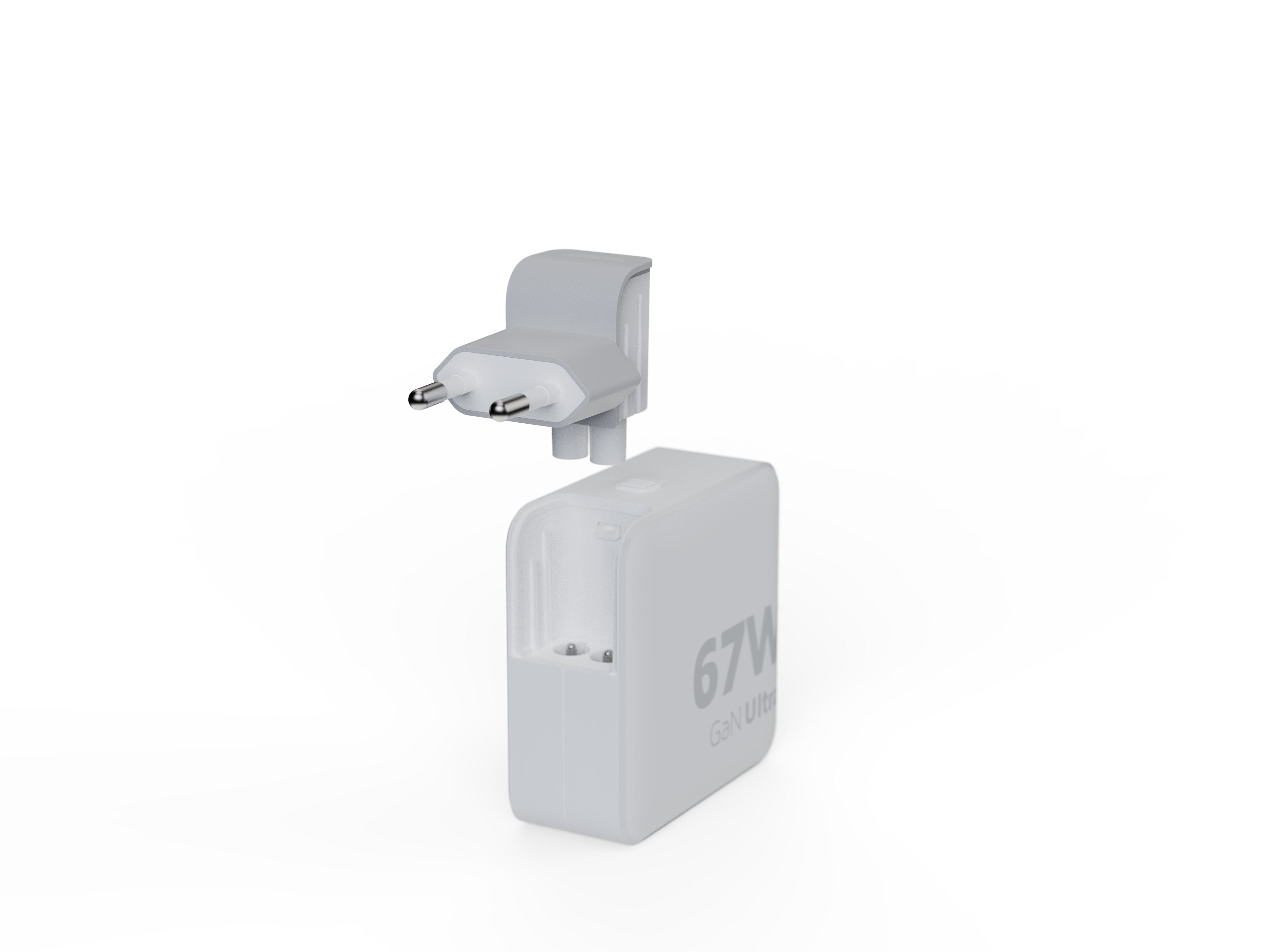 Cargador De Pared Universal Xtorm Xvc2067 2xusb Tipo-C + Cable Usb Tipo-C 67w