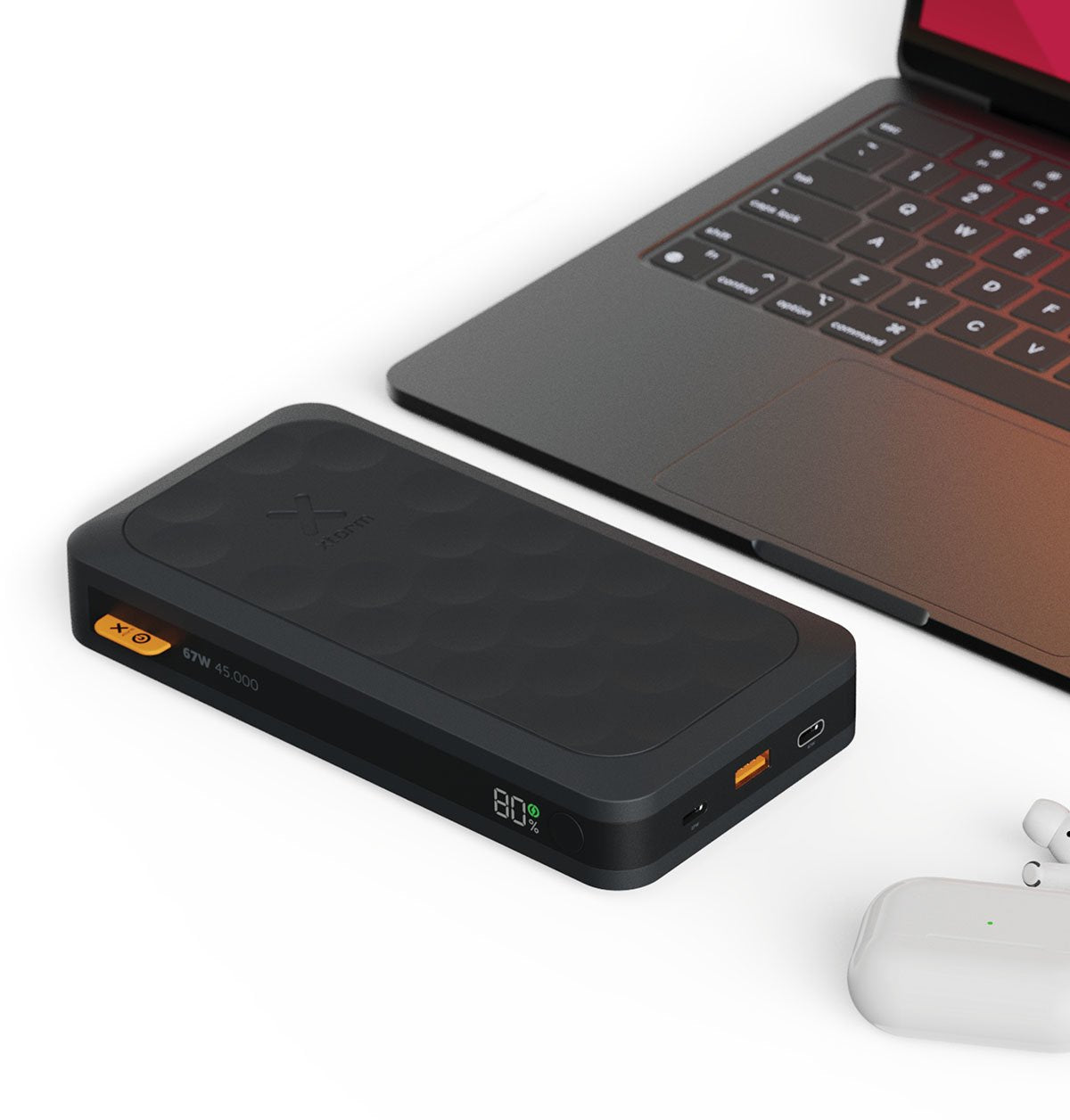 Power Bank Fuel Series Fs-5451 45000mah Negro Xtorm 45000mah/ Hasta 67w/ 2xusb-C, 1xusb-A/ Lcd