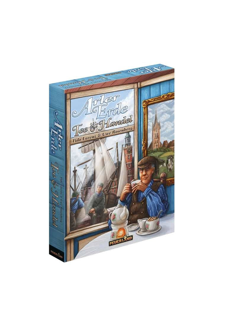 Pegasus Arler Earth: Té Y Comercio, Juego De Mesa Feu61860