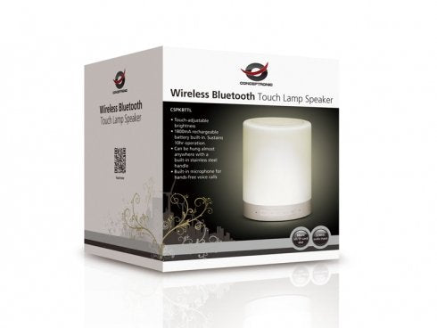 Conceptronic Altavoz Bluetooth Con Luz Lampara 1.6w