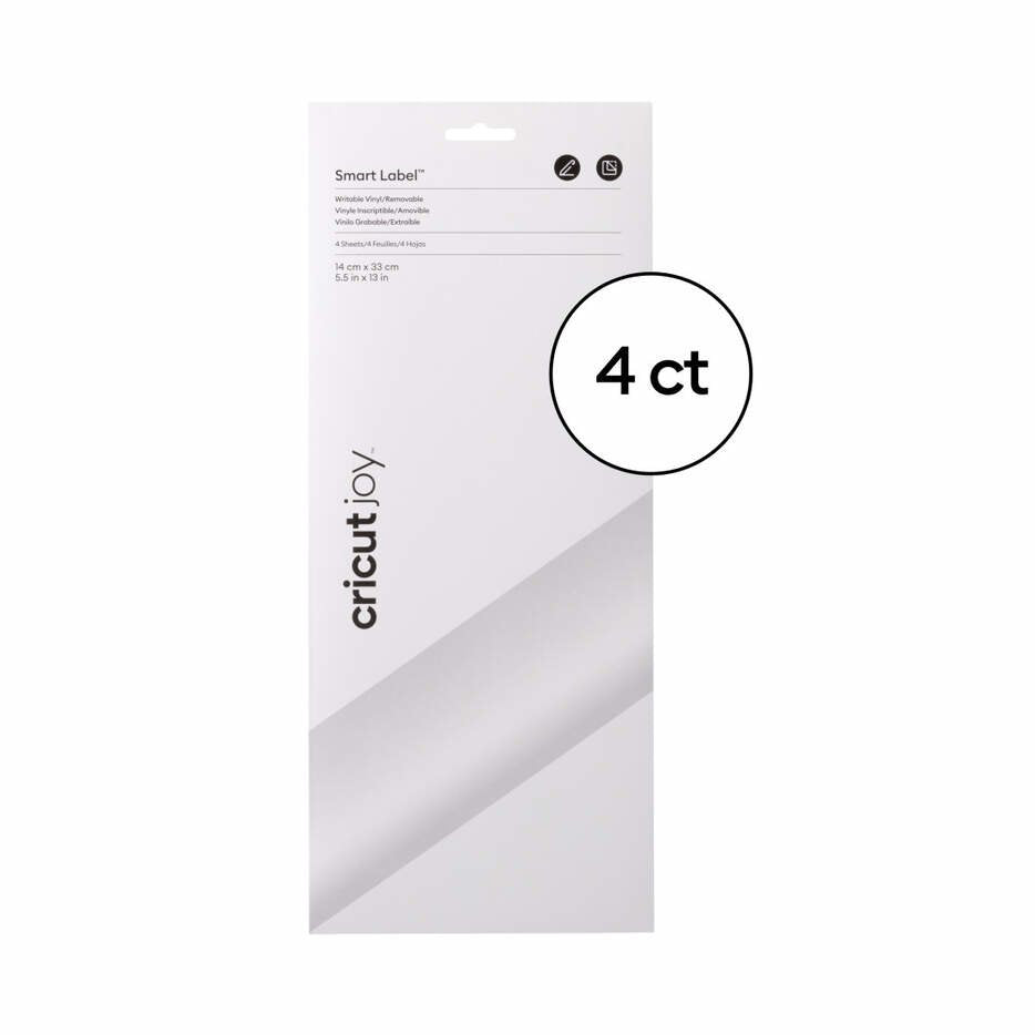Cricut Smart Label Etiqueta Autoadhesiva Permanente Plata 4 Pieza(S)
