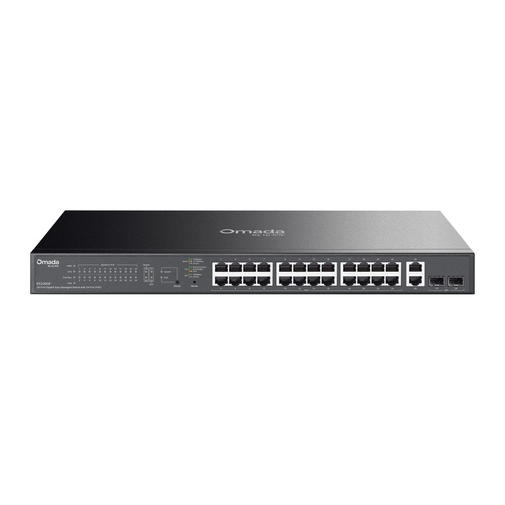 Switch Omada Es228gp 28-Port Gigabit Easy Managed Switch With 24-Port Poe+
