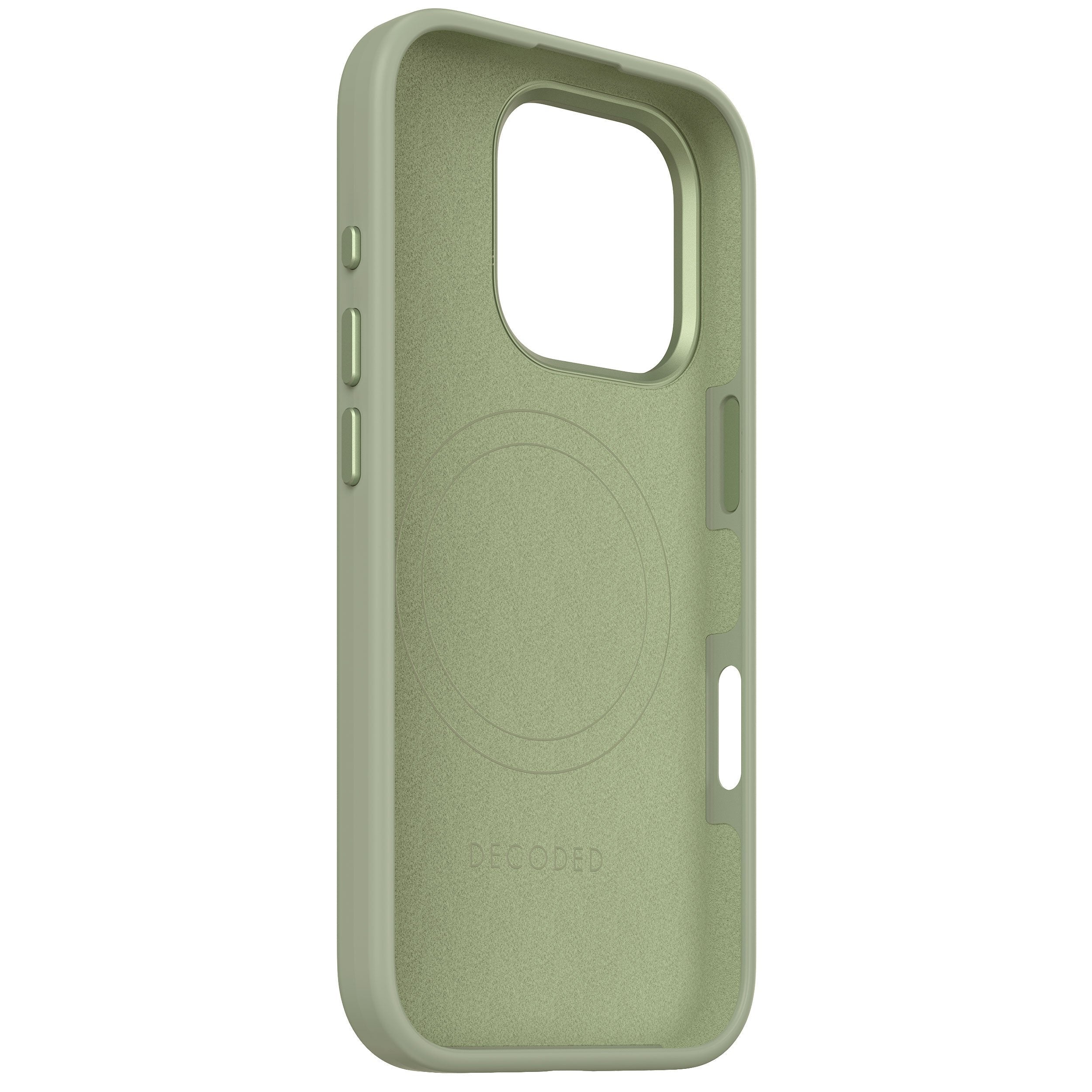 Decoded Silicone Case Funda Para Iphone 16 Pro 16 Cm (6.3") Verde