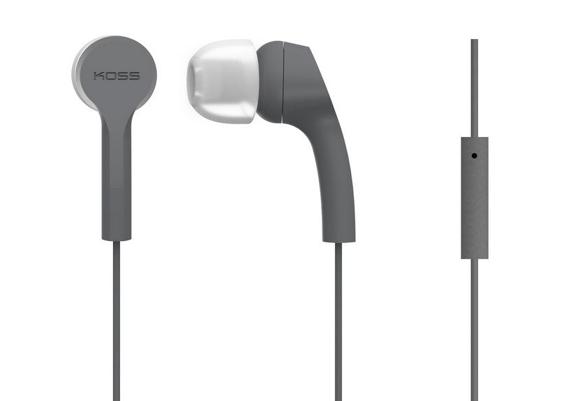 EAN 0021299189603 - Koss KEB9i Auriculares Alámbrico Dentro de oído Llamadas/Música Gris imagen 1