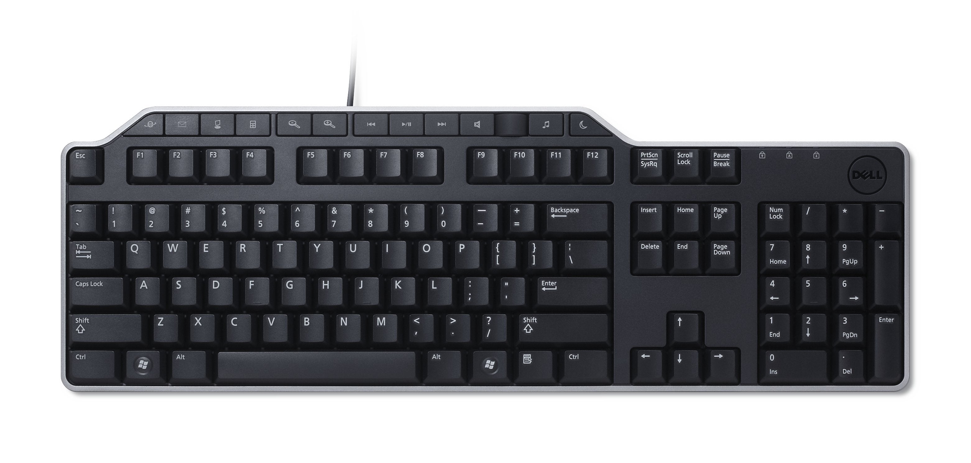 EAN 5397063800834 - DELL KB522 teclado Universal USB QWERTY Internacional de EE.UU. Negro imagen 1