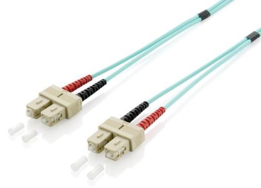 EAN 4015867162415 - Equip 255322 Cable de fibra óptica e InfiniBand 2 m SC Turquesa imagen 1