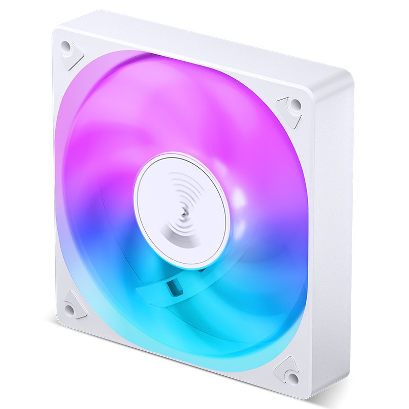 Jonsbo Sl-120c Rgb Ventilador, 3-Pin, 120mm - Blanco
