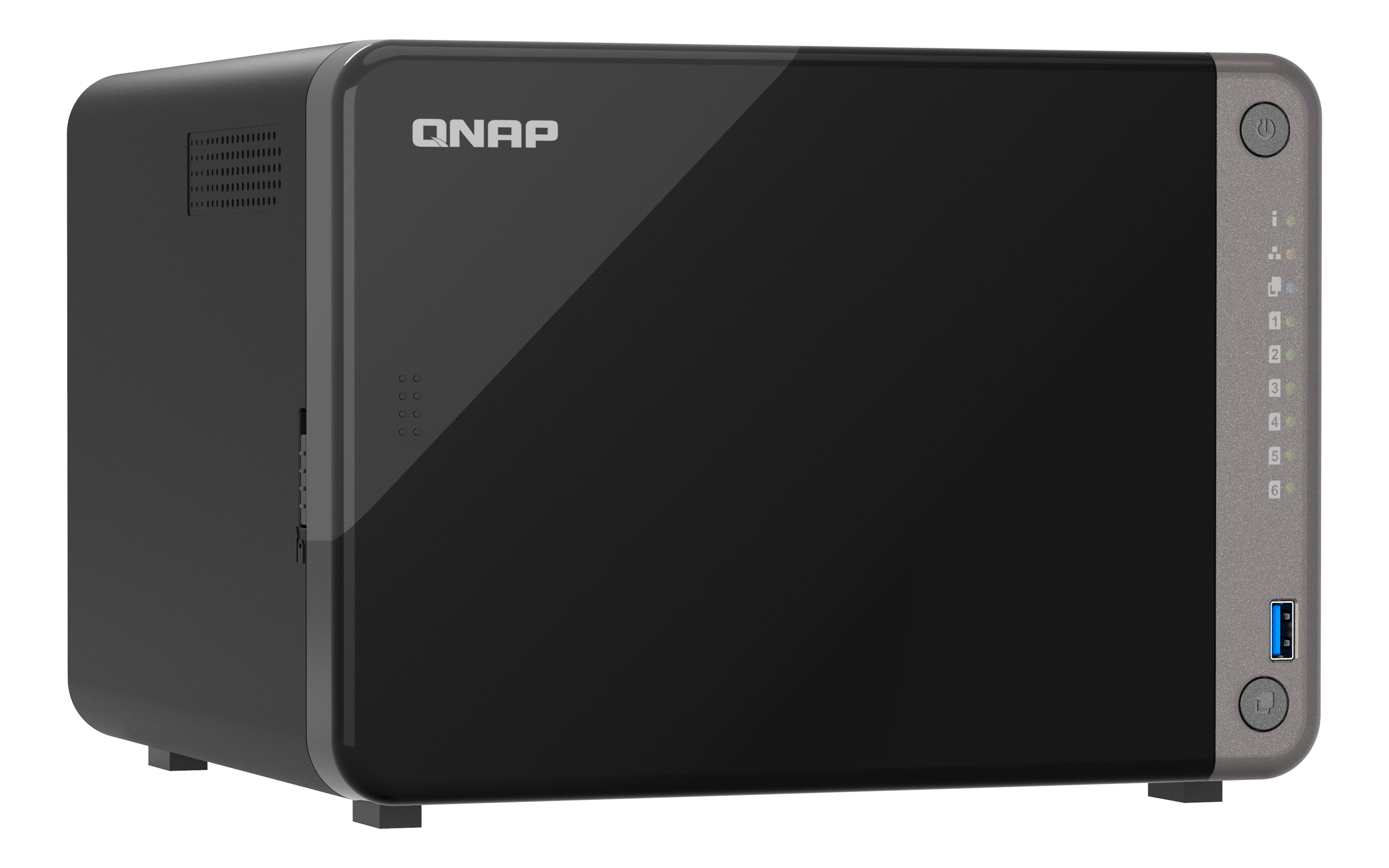 EAN 4711103084335 - QNAP TS-AI642-8G servidor de almacenamiento NAS Torre ARM Cortex-A76 8 GB Negro imagen 3