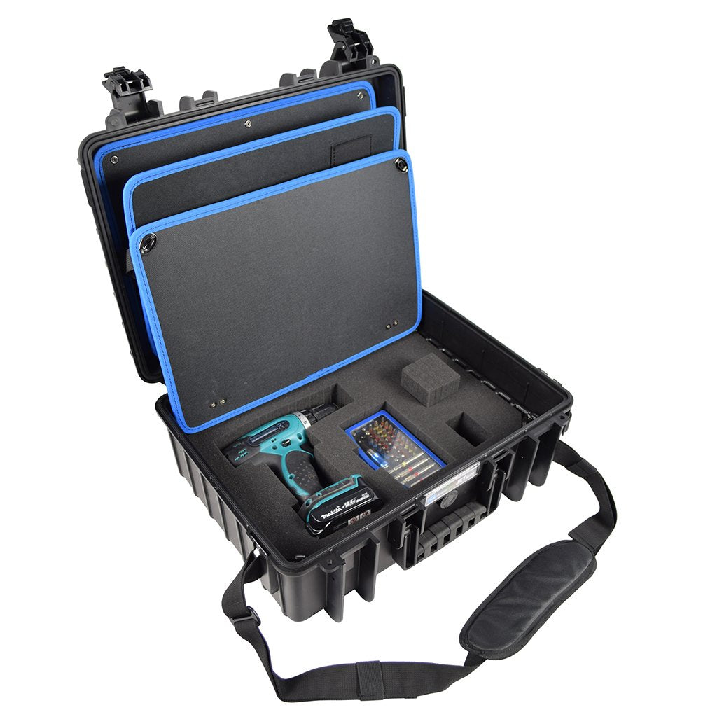 EAN 4031541703934 - B&W Cases JET 5000 Negro, Azul Polipropileno (PP) imagen 5