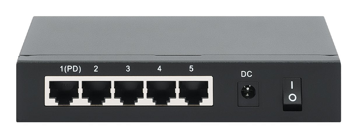 EAN 0766623561082 - Intellinet PoE-Powered 5x Gigabit Gigabit Ethernet (10/100/1000) Energía sobre Ethernet (PoE) Negro imagen 1