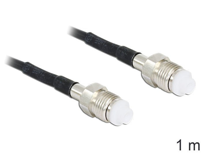 EAN 4043619885930 - DeLOCK 88593 cable coaxial RG-174 1 m FME Negro imagen 1
