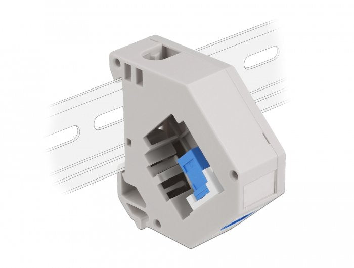 Delock Adaptador De Carril Din Con Keystone Sc Simplex Hembra A Sc Simplex Hembra