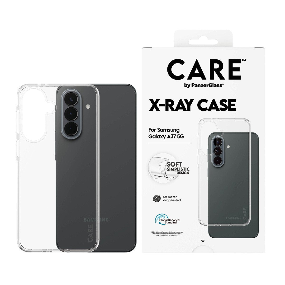 EAN 5715685034480 - PanzerGlass CARE™ by ® X-Ray Case Samsung Galaxy A37 5G funda para teléfono móvil 17 cm (6.7") Transparen imagen 2