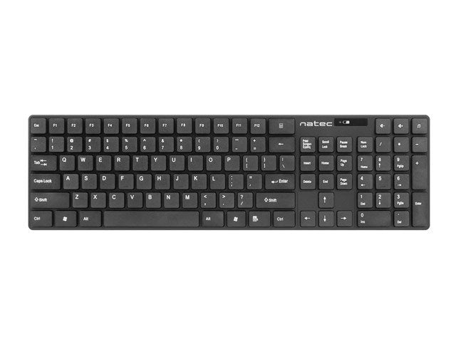EAN 5901969420173 - NATEC Stingray teclado Ratón incluido Universal RF inalámbrico QWERTY Inglés de EE. UU. Negro imagen 4