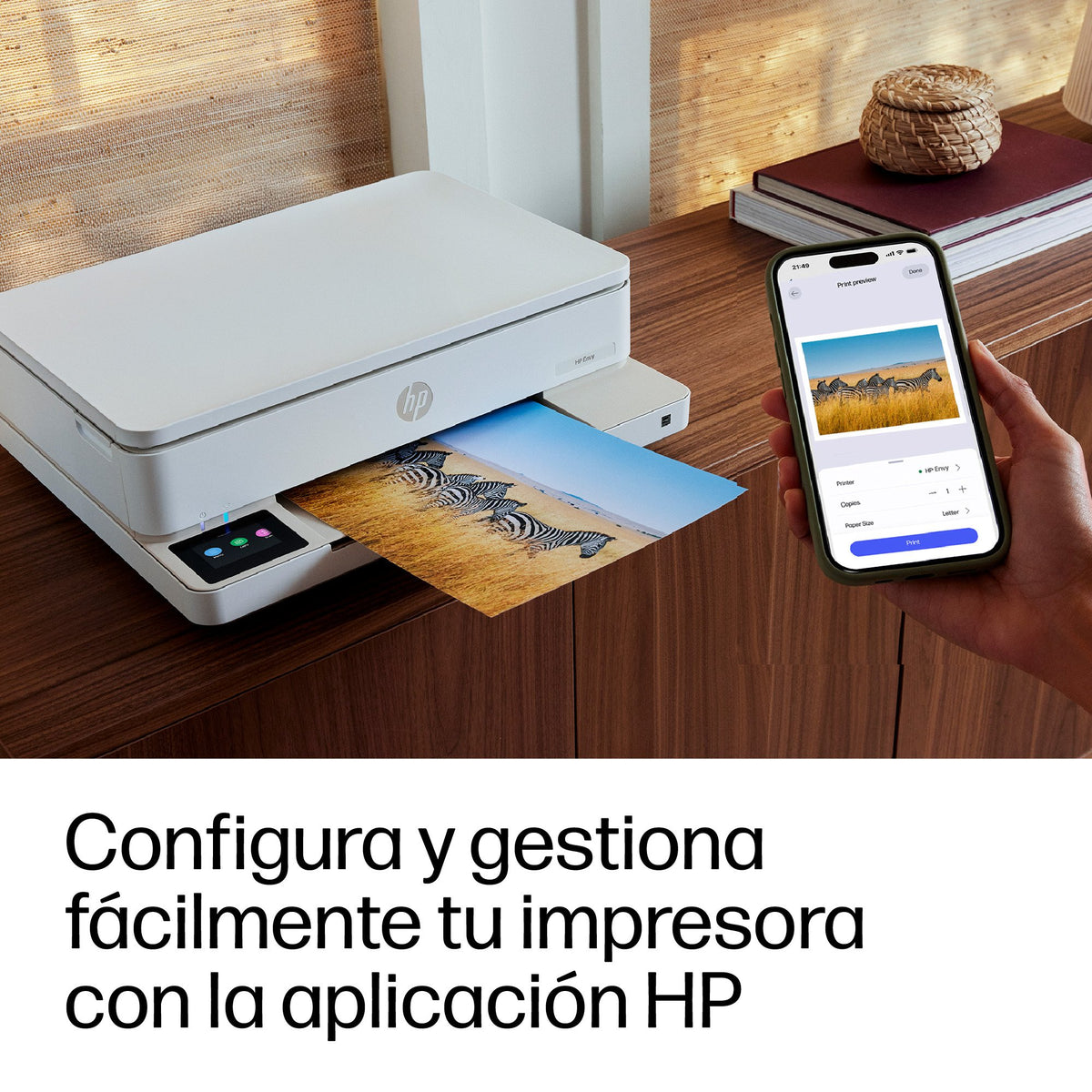 EAN 0197498438986 - HP ENVY 6122e All-in-One Printer Inyección de tinta térmica A4 4800 x 1200 DPI 10 ppm Wifi imagen 9