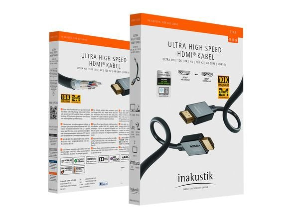 EAN 4001985254705 - Inakustik 00324610 cable HDMI 1 m HDMI tipo A (Estándar) Negro imagen 2