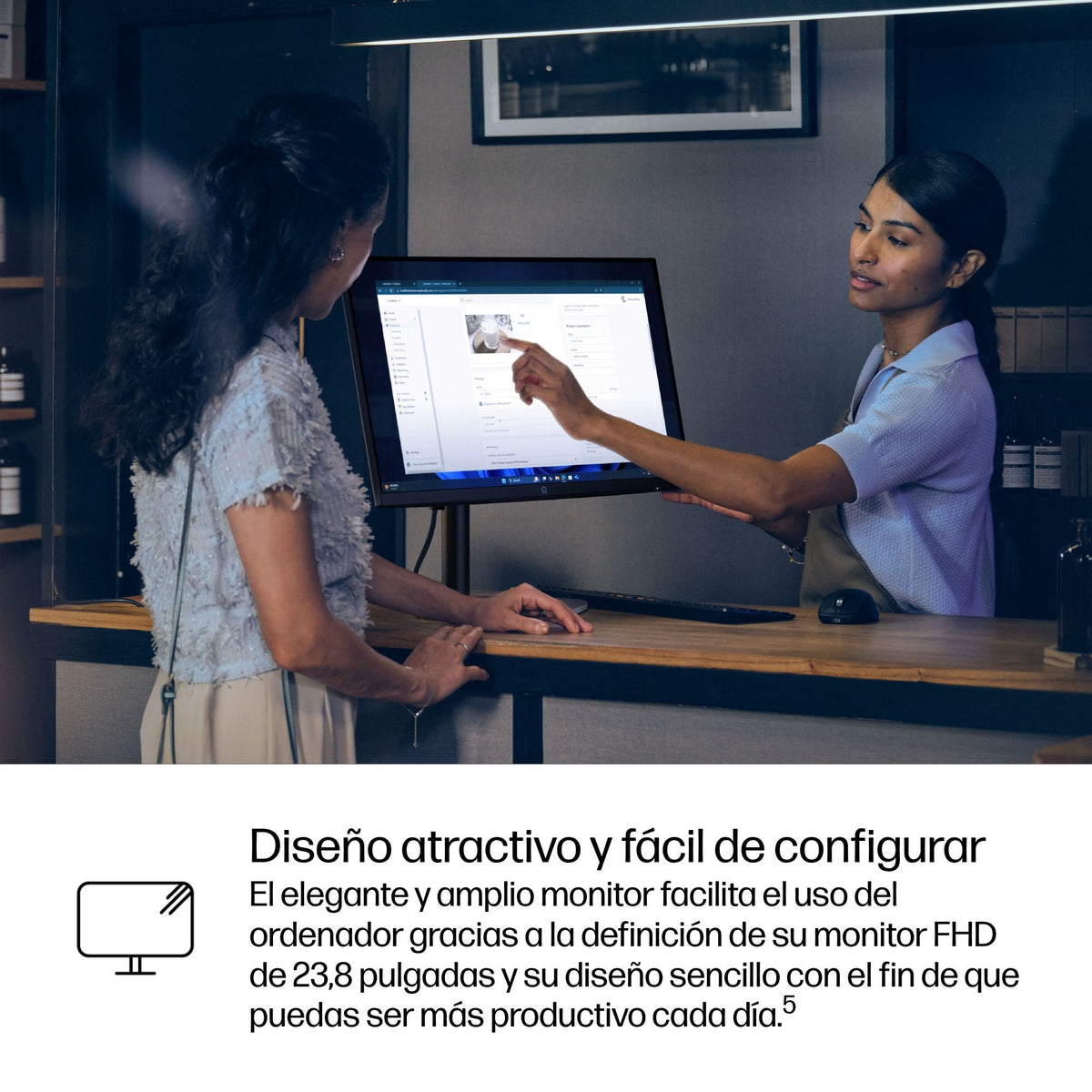 EAN 0199485673639 - HP ProStudio 4 G1i AI PC Intel Core Ultra 5 235T 60,5 cm (23.8") 1920 x 1080 Pixeles PC todo en uno 16 GB imagen 6