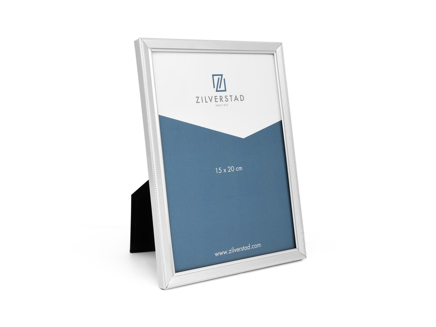 Zilverstad Perlrand Plata 15x20 Retrato En Metal Estrecho 7152231