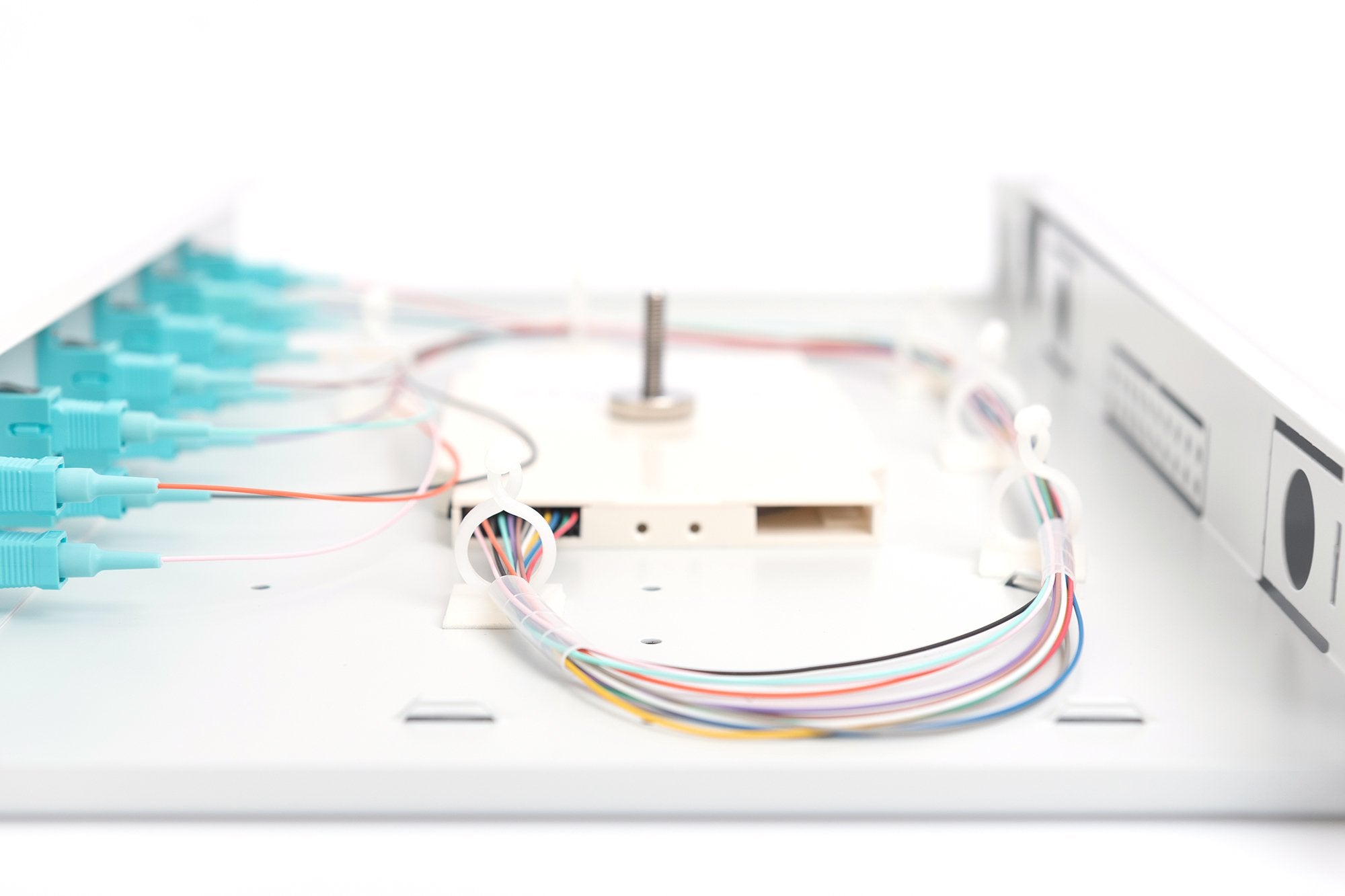 Digitus Caja De Empalme De Fibra De Vidrio, Equipada, Sc, Om3