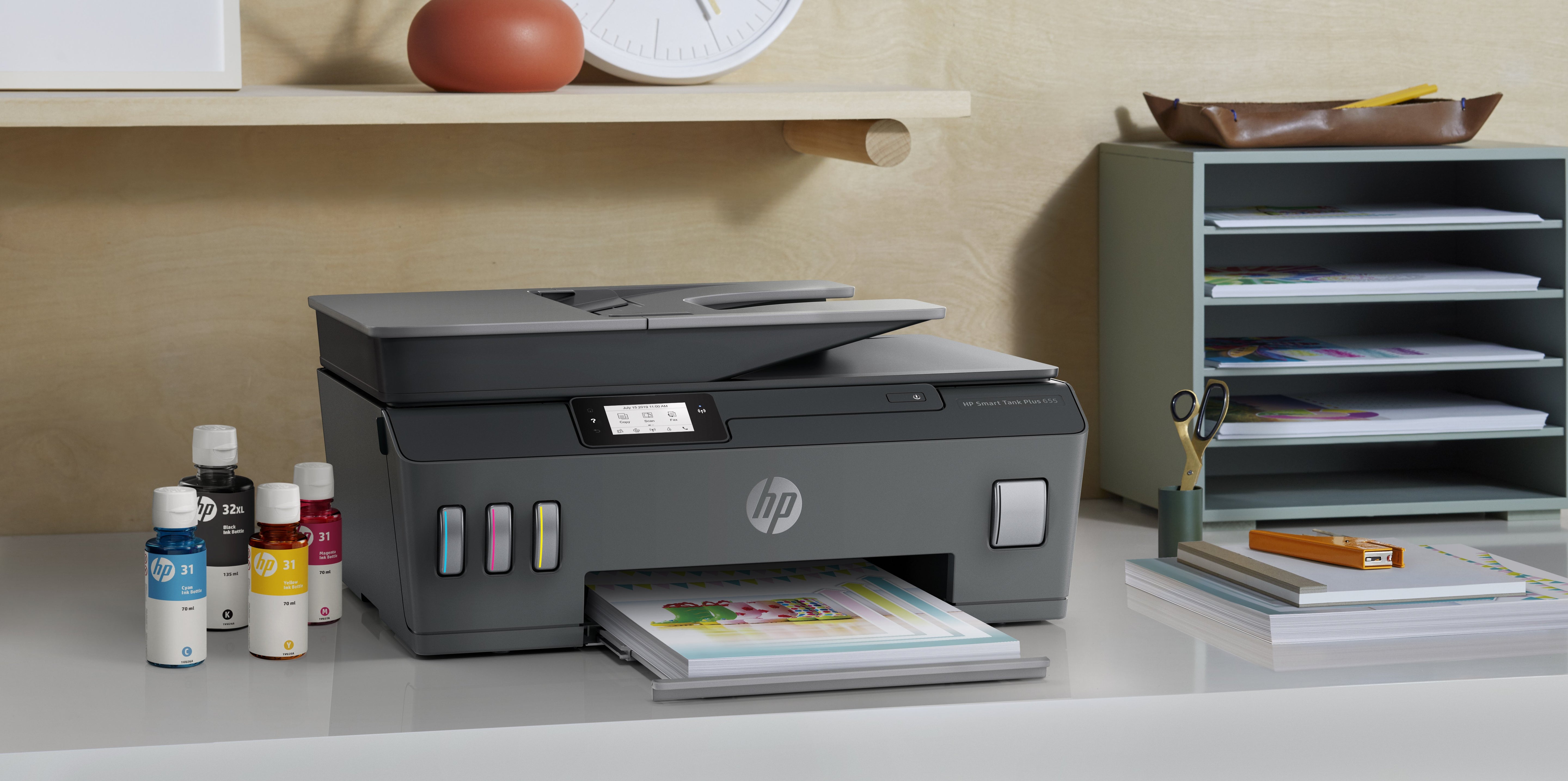 EAN 0192545948258 - HP Smart Tank Plus 655 Wireless All-in-One Inyección de tinta térmica A4 4800 x 1200 DPI 11 ppm Wifi imagen 6