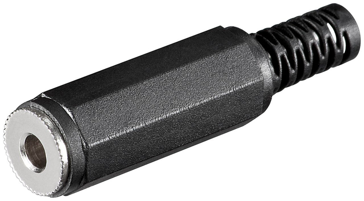 Goobay 11059 Conector 3.5 Mm Negro