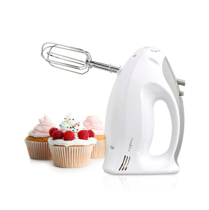 EAN 5412810330218 - Nedis KAHM100CWT batidora Batidora de mano 200 W Gris, Blanco imagen 11