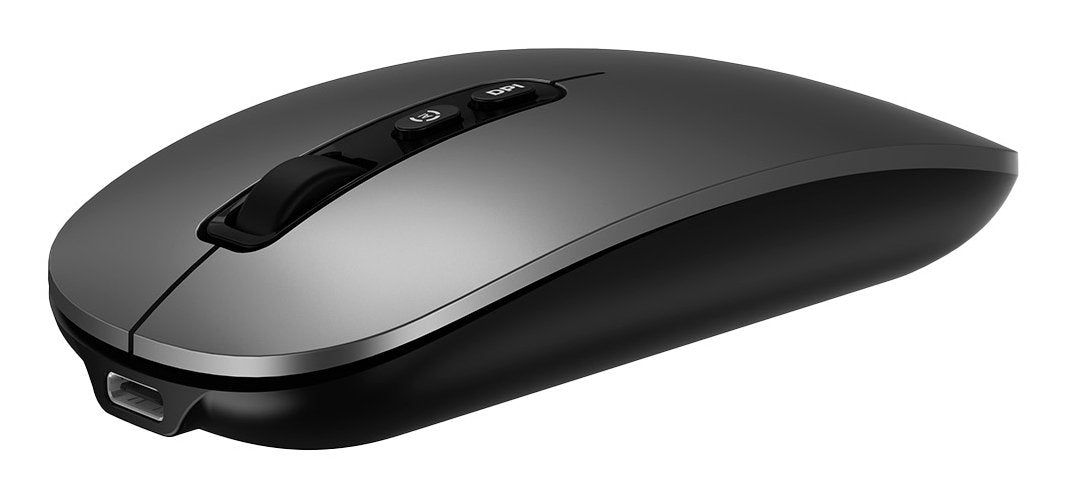 Coolbox Ratón W02-Ia Inalámbrico Rf+Bt Blanco