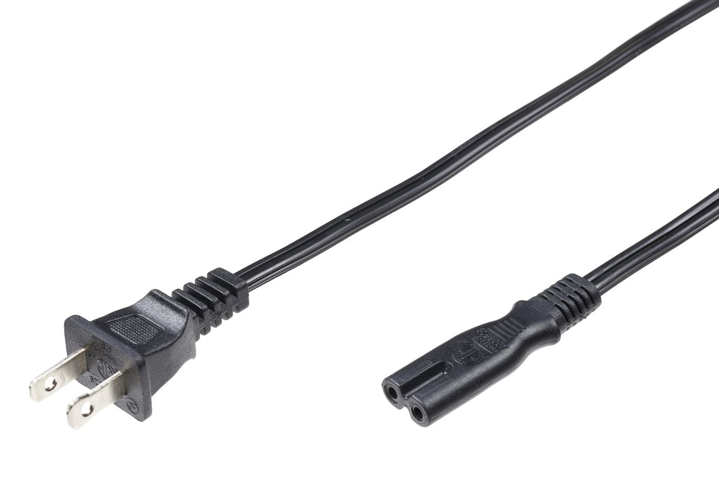 Microconnect Pe110718 Cable De Transmisión Negro 1,8 M Enchufe Tipo A C7 Acoplador
