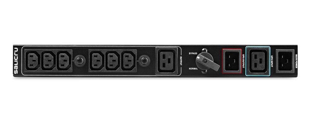 EAN 8436584874386 - Salicru BM-R 16 A unidad de distribución de energía (PDU) 7 salidas AC Negro imagen 2