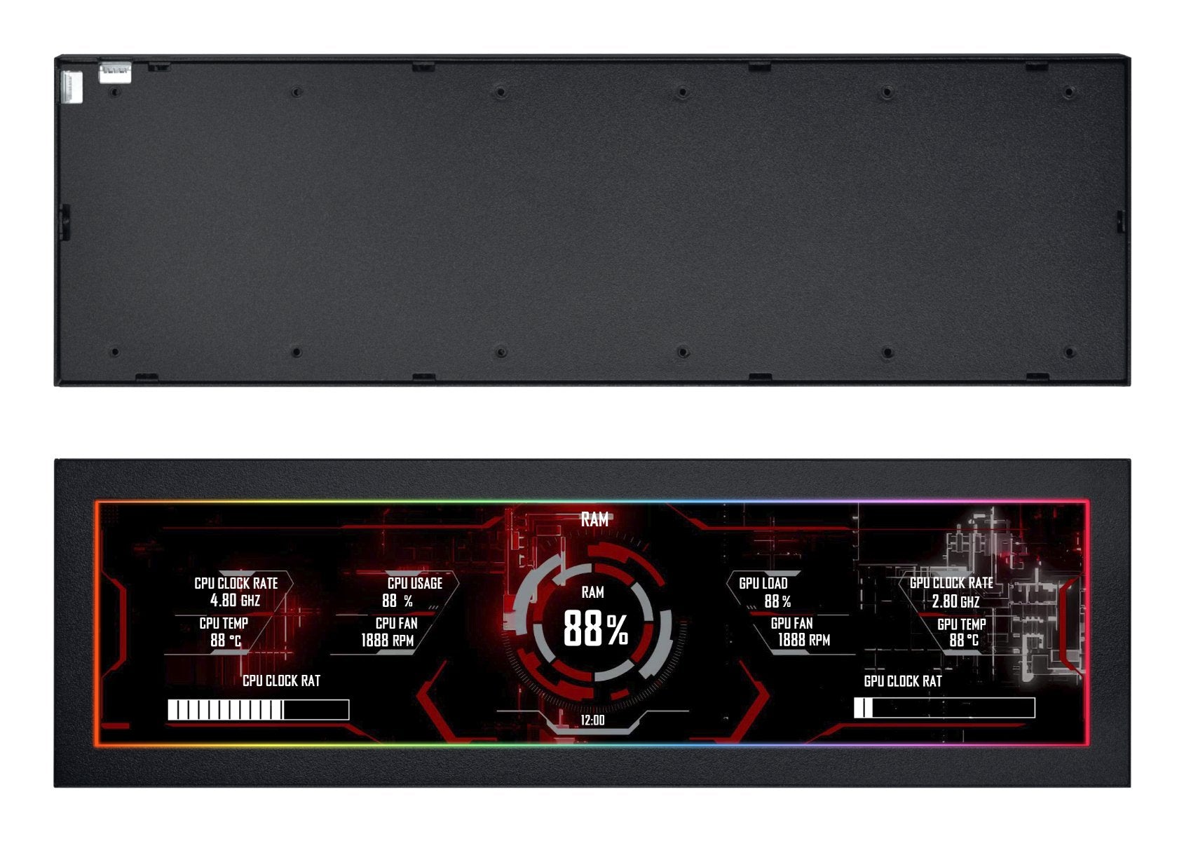 Lcd Lian Li Universal Screen 8.8 Black